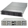 Supermicro SYS-6029TP-HC1R sistema barebone per server Intel® C621 LGA 3647 (Socket P) Armadio (2U) Nero (SYS-6029TP-HC1R)