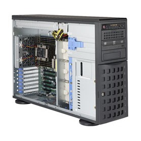 Supermicro SuperServer 7049P-TRT Intel C622 LGA 3647 (Socket P) Armadio (4U) Nero (SYS-7049P-TRT)