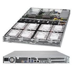 Supermicro SuperServer 6019P-WT8 Intel® C621 LGA 3647 (Socket P) Rack (1U) Nero (SYS-6019P-WT8)