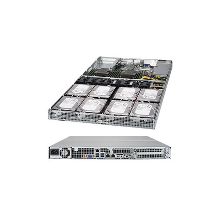 Supermicro SuperServer 6019P-WT8 Intel® C621 LGA 3647 (Socket P) Rack (1U) Nero (SYS-6019P-WT8)