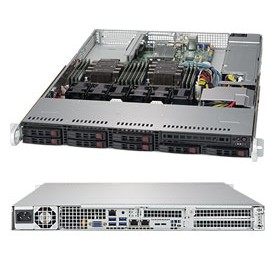 Supermicro SuperServer 1029P-WT Intel® C621 LGA 3647 (Socket P) Rack (1U) Nero (SYS-1029P-WT)