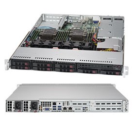 Supermicro SuperServer 1029P-WTR Intel® C621 LGA 3647 (Socket P) Rack (1U) Nero (SYS-1029P-WTR)