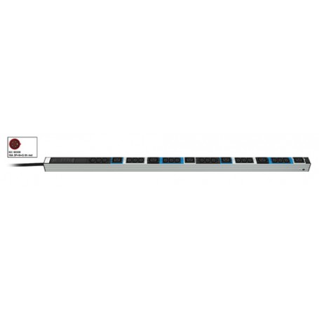 Vertiv Knürr 03.600.524.1 unità di distribuzione dell'energia (PDU) 24 presa(e) AC Grigio (036005241)