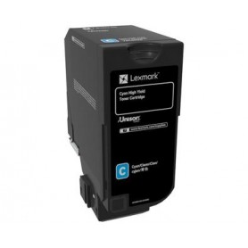 Lexmark CS725 cartuccia toner 1 pz Originale Ciano (74C0H20)