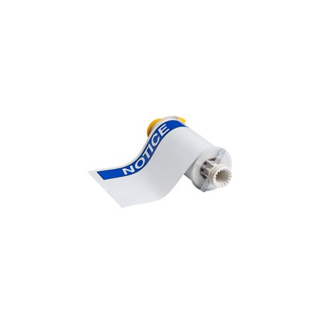 Brady 130756 etichetta per stampante Blu, Bianco Etichetta per stampante autoadesiva (130756)