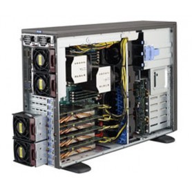 Supermicro SuperServer 7048GR-TR Intel® C612 LGA 2011 (Socket R) Armadio (4U) Nero (SYS-7048GR-TR)