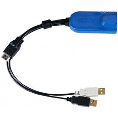 Raritan Digital HDMI, USB CIM cavo per tastiera, video e mouse Multicolore, Nero 0,3 m (D2CIM-DVUSB-HDMI)