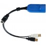 Raritan Digital HDMI, USB CIM cavo per tastiera, video e mouse Multicolore, Nero 0,3 m (D2CIM-DVUSB-HDMI)