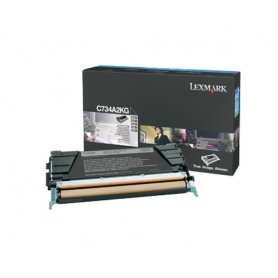 Lexmark C734A2KG cartuccia toner 1 pz Originale Nero (C734A2KG)