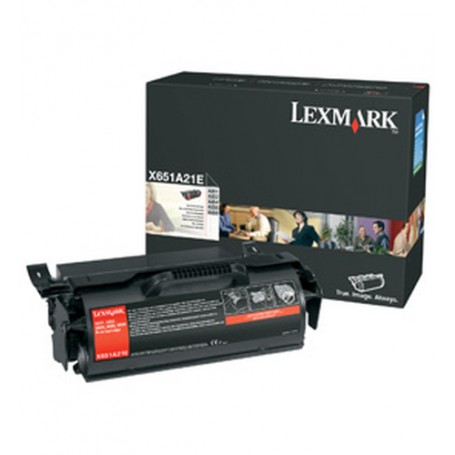 Lexmark X651A21E cartuccia toner 1 pz Originale Nero (X651A21E)
