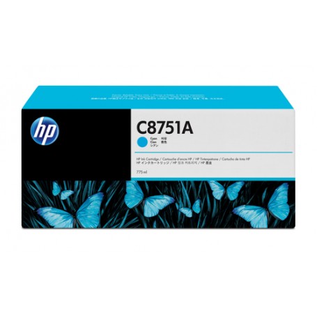 HP C8751A Cyan Original Ink Cartridge cartuccia d'inchiostro 1 pz Originale Ciano (C8751A)