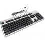 HP 271123-001 tastiera USB QWERTY Inglese US Nero, Argento (271123-001)