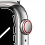 Apple Watch Series 7 41 mm OLED 4G Argento GPS (satellitare) (MKHX3FD/A)