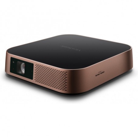 Viewsonic M2 videoproiettore Proiettore a corto raggio 1200 ANSI lumen LED 1080p (1920x1080) Compatibilità 3D Nero, Oro (M2)