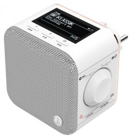Hama DR40BT-PlugIn Portatile Analogico e digitale Bianco (00054871)