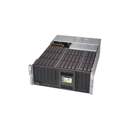 Supermicro SuperStorage 6049P-E1CR45L Intel® C621 LGA 3647 (Socket P) Armadio (4U) Nero (SSG-6049P-E1CR45L)