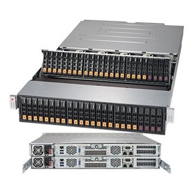 Supermicro SuperServer 2028R-DN2R40L Intel® C612 LGA 2011 (Socket R) Armadio (2U) Nero (SSG-2028R-DN2R40L)
