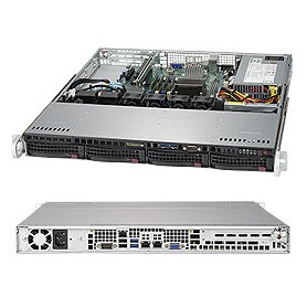 Supermicro SuperServer 5019S-M-G1585L Intel® C236 BGA1440 Rack (1U) Nero (SYS-5019S-M-G1585L)