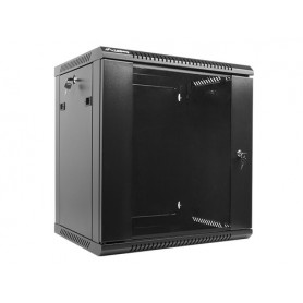 Lanberg WF01-6412-10B rack 12U Da parete Nero (WF01-6412-10B)