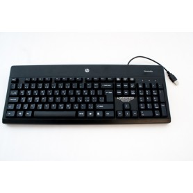 HP 724720-181 tastiera USB AZERTY Nero (724720-181)