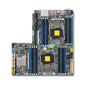 Supermicro X10DRW-iT Intel® C612 LGA 2011 (Socket R) (MBD-X10DRW-iT-O)