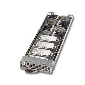 Supermicro MicroBlade MBI-6418A-T7H Intel SoC BGA 1283 Grigio, Argento (MBI-6418A-T7H)