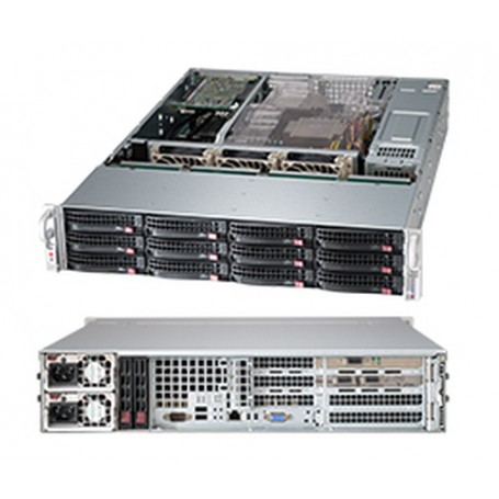 Supermicro CSE-826BE16-R920WB computer case Supporto Nero 920 W (CSE-826BE16-R920WB)