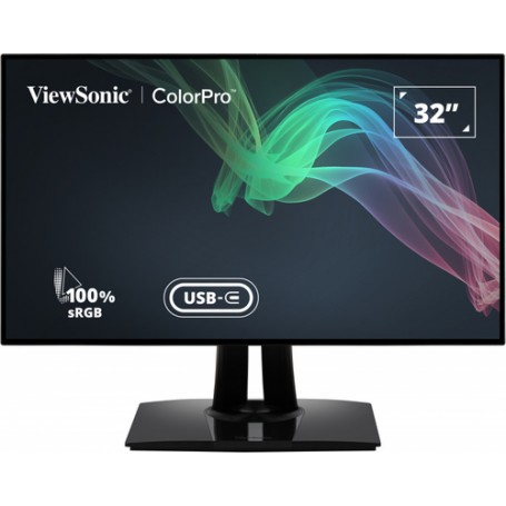 Viewsonic VP Series 3268A-4K 81,3 cm (32") 3840 x 2160 Pixel 4K Ultra HD LED Nero (VP3268A-4K)