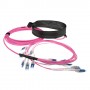ACT DC5514 cavo a fibre ottiche 90 m LC OM4 Viola (DC5514)
