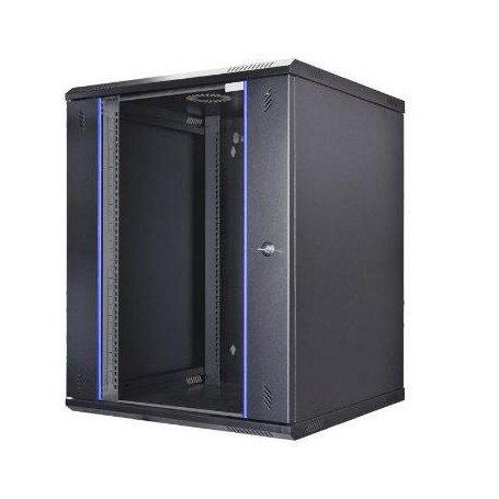 Wirewin WCAB PS2 600X450X15U B rack 15U Da parete Nero (WCAB PS2 600X450X15U B)