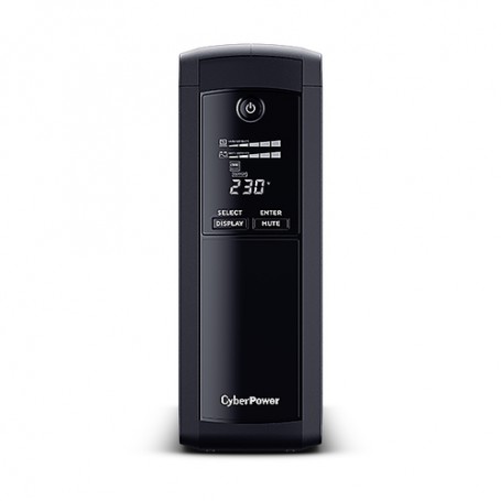 CyberPower VP1600ELCD gruppo di continuità (UPS) A linea interattiva 1,6 kVA 960 W 4 presa(e) AC (VP1600ELCD)
