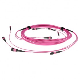 ACT DC5457 cavo a fibre ottiche 30 m MPO/MTP OM4 Viola (DC5457)