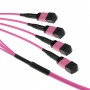 ACT DC5402 cavo a fibre ottiche 10 m MPO/MTP OM4 Viola (DC5402)