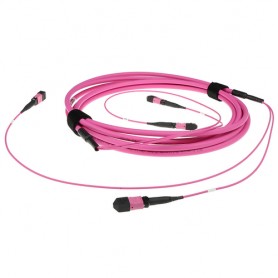 ACT DC5207 cavo a fibre ottiche 30 m 2x MPO OM4 Viola (DC5207)