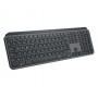 Logitech MX Keys Advanced Wireless Illuminated Keyboard tastiera RF senza fili + Bluetooth QWERTY Inglese Grafite (920-009413)