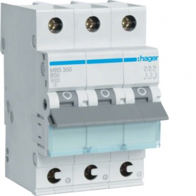 Hager MBS350 interruttore automatico Tipo B 3 3 modulo/moduli (MBS350)