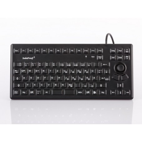 GETT TKG-086-MB-IP68-Black tastiera USB QWERTZ Tedesco Nero (KG13006)