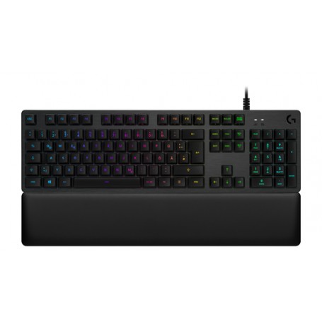 Logitech G G513 Carbon RGB Mechanical Gaming Keyboard tastiera USB QWERTZ Tedesco Carbonio (920-008862)