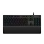 Logitech G G513 Carbon RGB Mechanical Gaming Keyboard tastiera USB QWERTZ Tedesco Carbonio (920-008862)