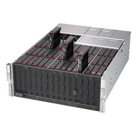Supermicro SuperServer 5049P-E1CR45H Intel® C621 LGA 3647 (Socket P) Armadio (4U) Nero (SSG-5049P-E1CR45H)