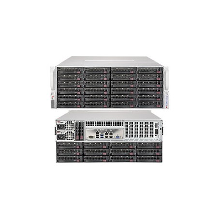 Supermicro SuperServer 6049P-E1CR36H C624 LGA 3647 (Socket P) Armadio (4U) Nero (SSG-6049P-E1CR36H)
