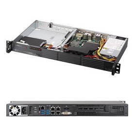 Supermicro SuperServer 5019S-TN4 Intel® C236 BGA 1440 Rack (1U) Nero (SYS-5019S-TN4)