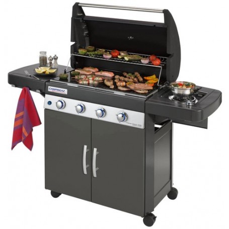 Campingaz 4 Series Classic EXSE Grill Carrello Gas Nero, Acciaio inossidabile (2000035949)