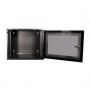 LogiLink W06A54B rack 6U Da parete Nero (W06A54B)