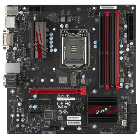 Supermicro C7Q270-CB-ML Intel® Q270 LGA 1151 (Presa H4) micro ATX (MBD-C7Q270-CB-ML-O)