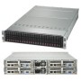 Supermicro SuperServer 2028TP-HC1R-SIOM Intel® C612 LGA 2011 (Socket R) Armadio (2U) Nero (SYS-2028TP-HC1R-SIOM)