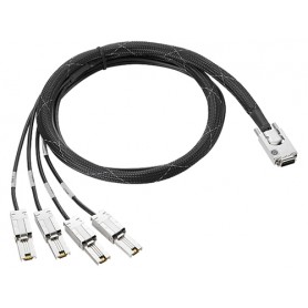 Hewlett Packard Enterprise Mini-SAS HD / Dual 2-lane Mini-SAS FO 4m (K2R04A)