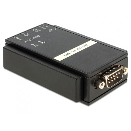 DeLOCK 62504 adattatore per inversione del genere dei cavi RS-232 RJ45 Nero (62504)