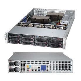 Supermicro SuperServer 6027AX-TRF-HFT1 server 3,1 GHz 64 GB Armadio (2U) Famiglia Intel® Xeon® E5 1280 W (SYS-6027AX-TRF-HFT1)