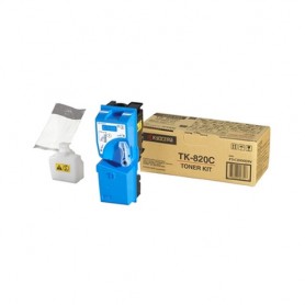 KYOCERA TK-820C cartuccia toner 1 pz Originale Ciano (TK-820C)